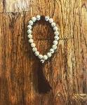 Buddhist Mala Bracelet 27 White Howlite