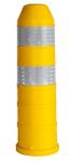 Sustainable spring post yellow - 750 x 200 mm (excl Bolt)