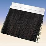 125mm Standard Black Nylon Brush Strip x 10mm