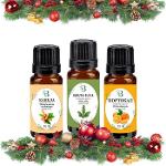 Christmas flavors (3*10 ml Cinnamon, Orange, White fir)