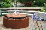 Corten steel fountain BERLIN