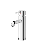 Single-lever basin mixer