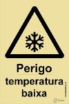 ISO 334 - Danger low temperature 150x100