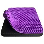 Herzberg HG-03169: Gel Seat Cushion - Purple