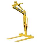 Telescopic self levelling crane fork