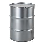 Metal barrel with removableid 200