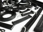 Custom molded rubber parts