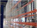 Shelving fall protection nets