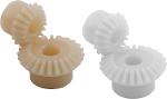 Bevel gears plastic ratio 1:1.5 injection moulded straight