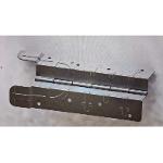 Galvanised hinge for pallet extensions