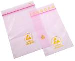 ESD shield® Pink Anti Static Bags (inc warning labels)