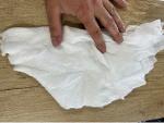 TEXTILE WASTE WHITE FABRIC