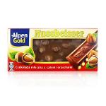 Alpen Gold Nussbeiser, Milk Chocolate with Whole Hazelnuts, 100 G