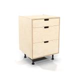 Birch Plywood Kitchen Drawer Units