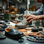 Leather shoe manufacturing