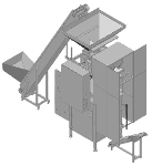 Nylon filling machine