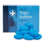 Finger Buddies Blue - Large (10)