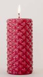 Pillar candle Tropical - magenta (large)