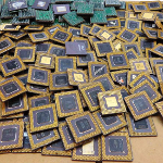 Cpu Ceramic Processor Scrap (486 & 386 CPU SCRAP)