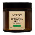 Cinnamon and Apple Soy Candle 100 gr