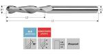 Milling Tools: for aluminium