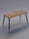 Finger Joint Oak Table