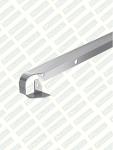 Aluminium Kitchen Worktop Trims - Straight Star Corner Joint