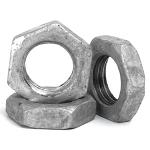 M20 - 20mm Lock Nut Half Thin Nuts Galvanised Grade 4 DIN 43