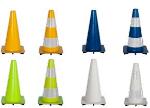 Cone soft PVC in different colors H +/- 30 cm