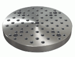 Gridded Round Base Plate