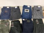 Wrangler / Lee men's jeans and trousers destocking