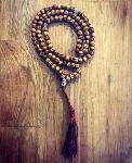 Buddhist Mala Necklace 108 African Jasper