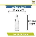 Glass Sauce Bottle