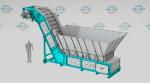 Chain conveyor feeder