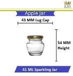 Apple Glass Jar