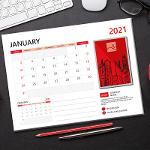 Flat Desk Calendars