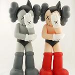 Fiberglass Sesame Street style cartoon Astro Boy Statue