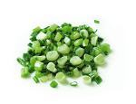 Cut spring onion