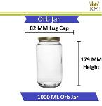 Orb Glass Jar