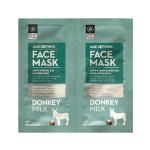 Donkey milk face mask - 24 pcs - with counter display