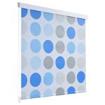 vidaXL Roller Blind for Shower 100x240 cm Circle