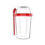 Poppard Red Capsule 450 Ml + 100 Ml Snack Container