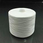 Long hemp half bleached yarn