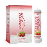 Rotass Strawberry Flavor Food Grade 640G N2O Cylinder