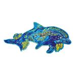 Playful Dolphin Wooden Puzzle