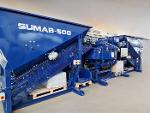 MOBILE CONCRETE BATCHING PLANT SUMAB-500 4AR