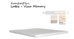 KomfortPlus Visco Memory + Latex | Top mattress