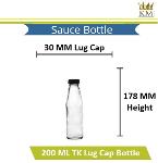 Glass Sauce Bottle