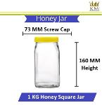 Honey Glass Jar