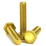 M20 x 60mm Set Screw Hexagon Hex Bolt Brass DIN 933